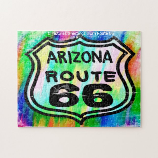 Ruta 66 Art Deco Arizona. Rompecabezas (Horizontal)