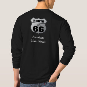 Ruta 66 - Camiseta de manga larga para hombres