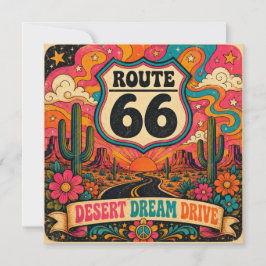 Ruta 66 Desert Dream Drive Groovy Retro