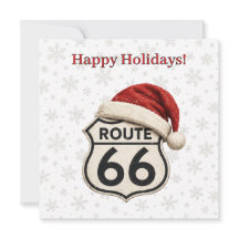 Ruta 66 Felicitaciones Navideñas con Gorro de Sant