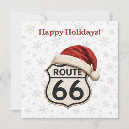 Ruta 66 Felicitaciones Navideñas con Gorro de Sant