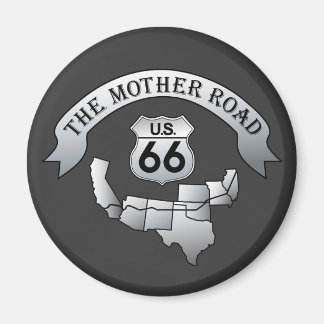 Ruta 66: Imán de Rótulo de carretera madre