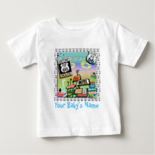 RUTA 66 - Las CAMISETAS del BEBÉ del camino de la