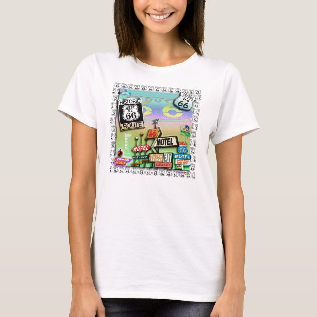 RUTA 66 - Las camisetas del camino de la madre (Anverso)