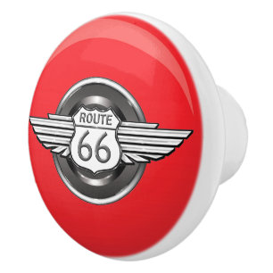 Ruta 66 Pomos de cerámica - SRF