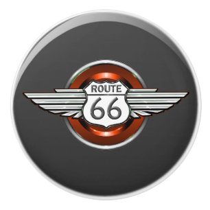 Ruta 66 Pomos de cerámica - SRF