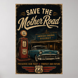 Ruta 66 Salva la carretera madre Arte Americano