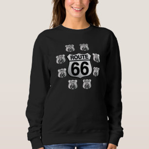 Ruta 66 Sudadera Negra