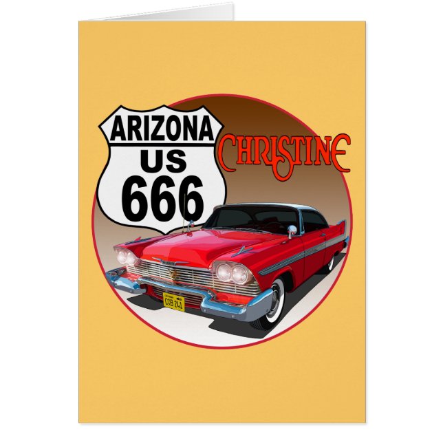 Ruta de Arizona US 666 - Christine (Frente)