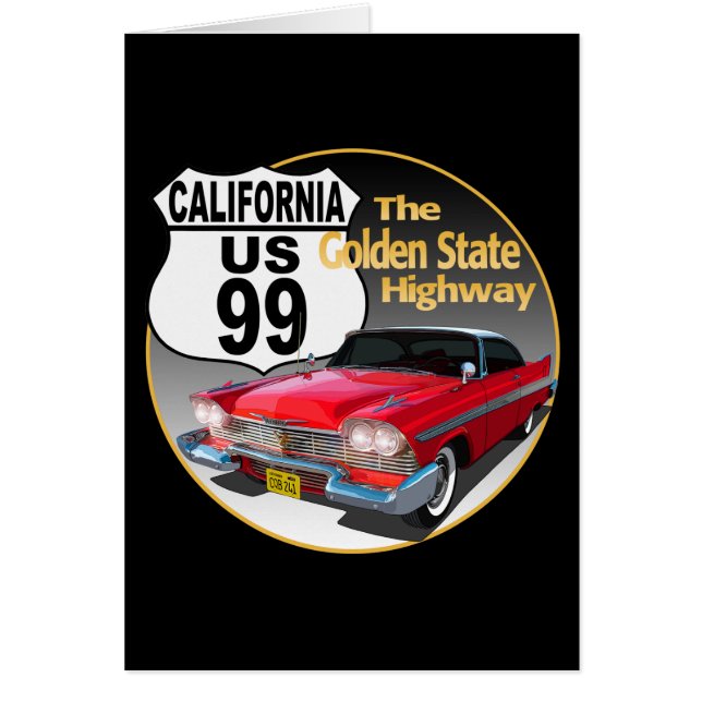 Ruta De Estados Unidos 99 De California - El Estad (Frente)