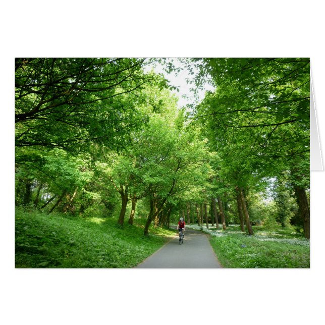 Ruta de la bicicleta (Anverso (Horizontal))