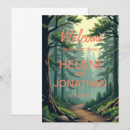 Ruta de la Naturaleza: Tarjeta de invitación a una