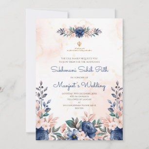 Ruta de Sukhmani Sahib invitación digital