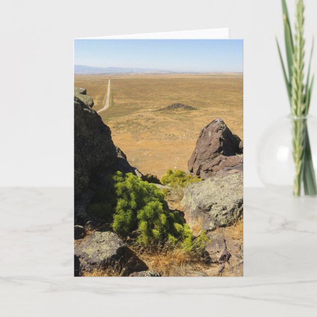 Ruta del desierto de Idaho (Anverso)