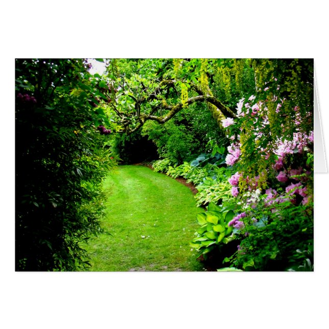 Ruta del jardín (Anverso (Horizontal))
