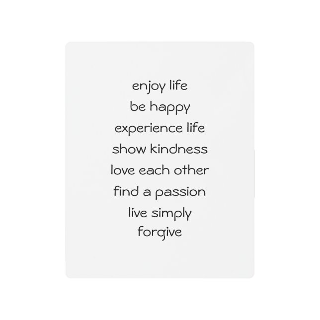 Ruta del mensaje espiritual de vida Impresión Meta (Anverso)