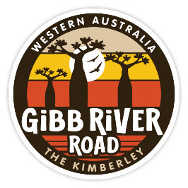 Ruta del río Gibb, Pegatina de Australia Occidenta
