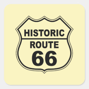 Ruta histórica 66 Pegatina