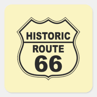 Ruta histórica 66 Pegatina