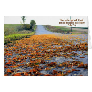 Ruta para seguir la tarjeta