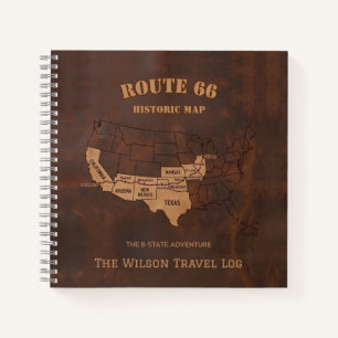 Ruta Personalizada Diario de Viaje Mapa Centenario