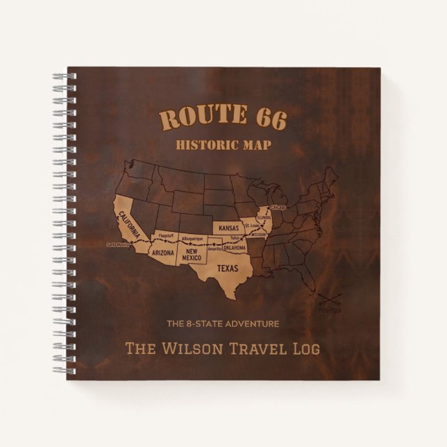 Ruta Personalizada Diario de Viaje Mapa Centenario (Anverso)