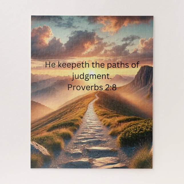 Rutas del rompecabezas Inspirador del juicio (Vertical)