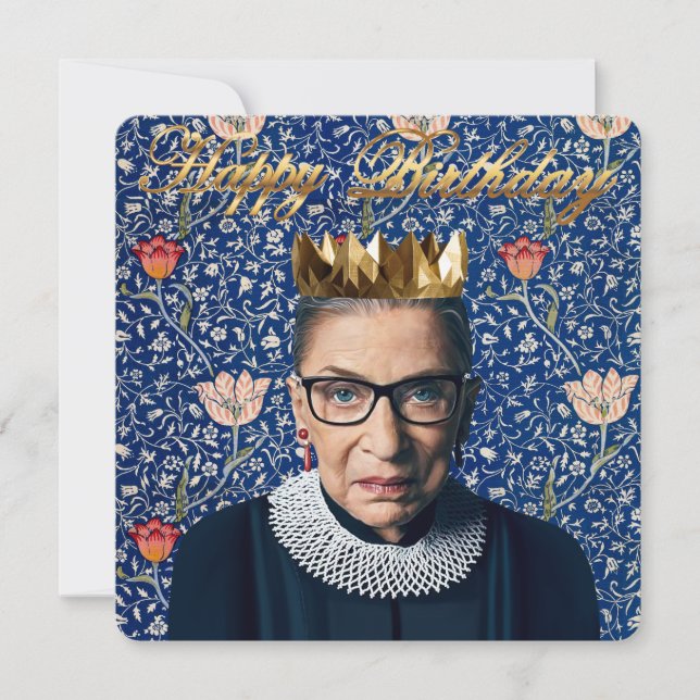 Ruth Ginsburg con tapiz de Medway (Anverso)