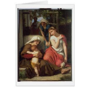 Ruth y Naomi, 1859 (aceite en lona)