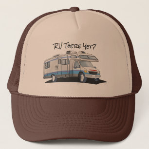 Rv allí con todo gorra del camionero de Motorhome