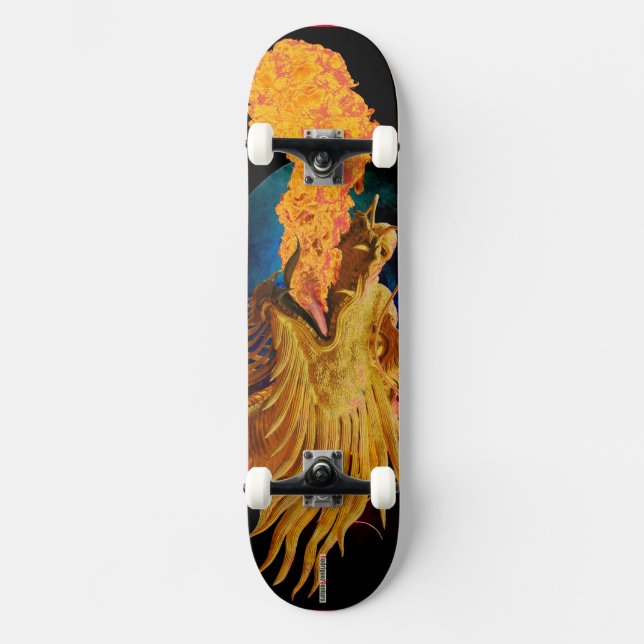 RV de Skateboard Chino de Fire Dragon (Anverso)