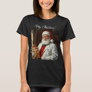 RX de camiseta de la farmacia de Santa Claus perso