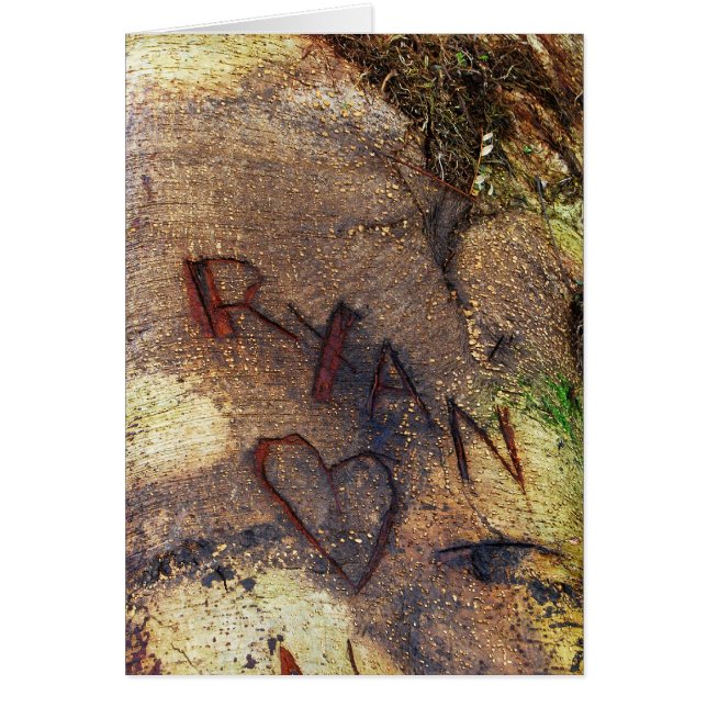 Ryan Love Tree Carter Card (Frente)