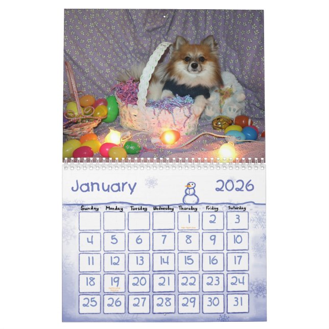 Ryder el calendario pom (Jan 2026)