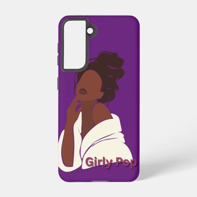 S21 Funda para teléfono pop femenino Samsung Galaxy S2 (Reverso )