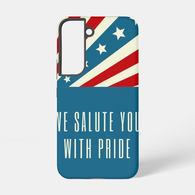 S22 Funda con bandera de EE. UU. para Samsung galaxy s (Reverso )