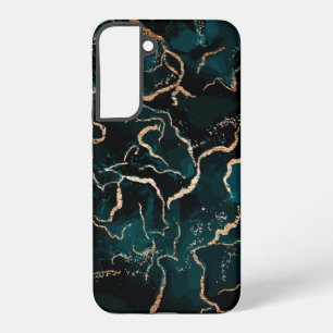 S22+ Funda de mármol para Samsung Galaxy