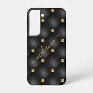 S22 Funda para Samsung Galaxy con nombre personalizado
