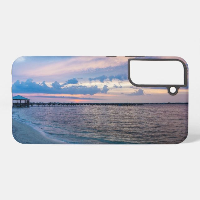 S22+ Funda para Samsung Galaxy de la puesta de sol de S (Reverso Horizontal)