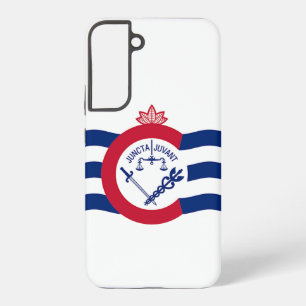S22+ Funda para Samsung Galaxy S22 Plus Bandera de Cinc
