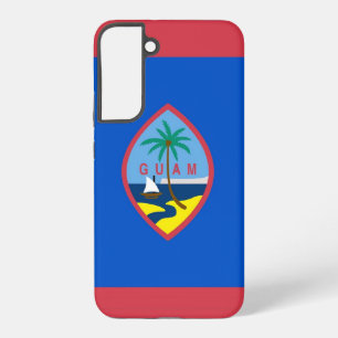 S22+ Funda para Samsung Galaxy S22 Plus Bandera de Guam