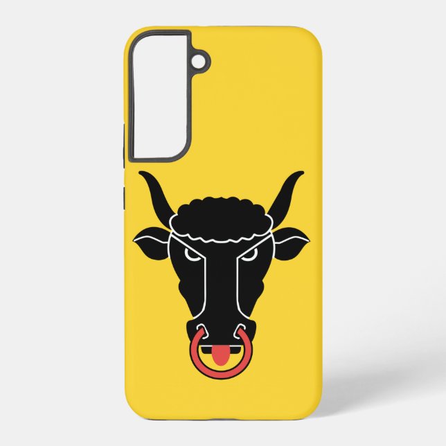 S22+ Funda para Samsung Galaxy S22 Plus Bandera de Uri (Reverso )