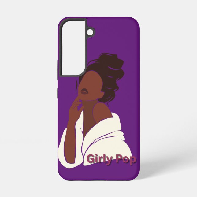 S22 Funda para teléfono pop femenino Samsung Galaxy S2 (Reverso )