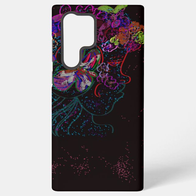 S22 Ultra Funda para Samsung Galaxy Princess Mariposa (Reverso )