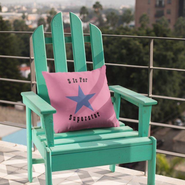 S Es Para Cojín decorativo Superestrella (Subido por el creador)