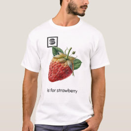 S es para la camiseta de fresa