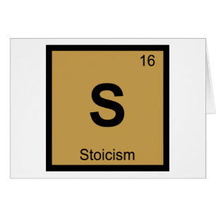 S - Estoicismo Filosofía Química Tabla Periódica