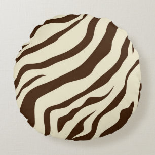 S.K.: Almohada redonda de la fiebre de la cebra