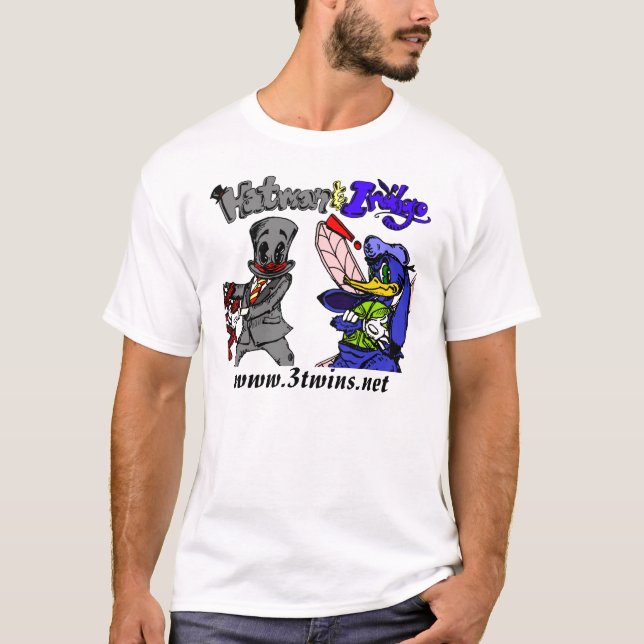 S. LaDon Hatman y camisa del carácter del añil (Anverso)