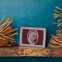 S. Mary Elegant foto personalizado de marco de bor